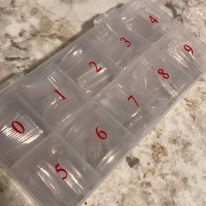 500PCS Clear Acrylic Nail Tips